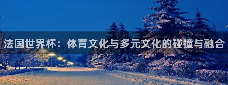 2026年足球世界杯赛程时间表:法国世界杯:体育文化与多元文化的碰撞与融合